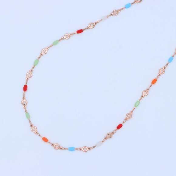 Minimalist Necklace Chain, Elegant Jewelry for Women & Girls | MLCRC19042 - Picture 4 of 10